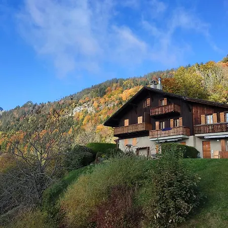 Grand Atypique A La Montagne Avec Vue Unique Torgon