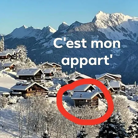 Grand Atypique A La Montagne Avec Vue Unique