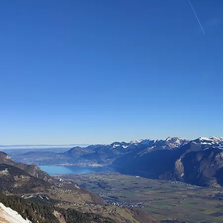 Apartament Grand Atypique A La Montagne Avec Vue Unique Torgon